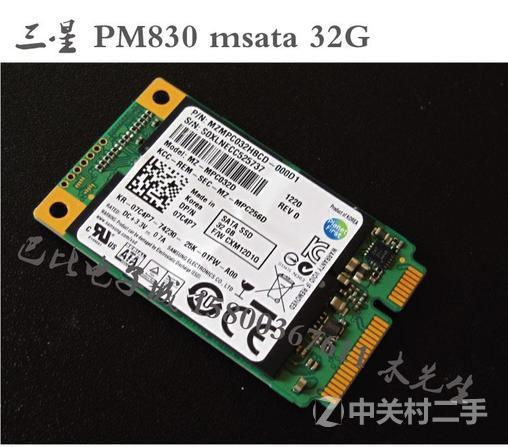 固态硬盘容量: 32GB 固态硬盘接口: PCI-E 硬盘尺寸: mSATA 售后服务: 全国联保 品牌: SAMSUNG/三星 三星固态硬盘: 其它型号 成色: 全新 三星 msata 32G SSD minipci-e接口 minisata SSD 固态硬盘 适合 thinkpad W520 T420 X220 Y560 Y470等机型! 温馨提示: 三星 msata 32GSSD一般适合一些玩家来使用或者体验SSD快感的买家来试用,实际没有意义的,一般win7,win8的系统旗舰版的要25G左右,专
